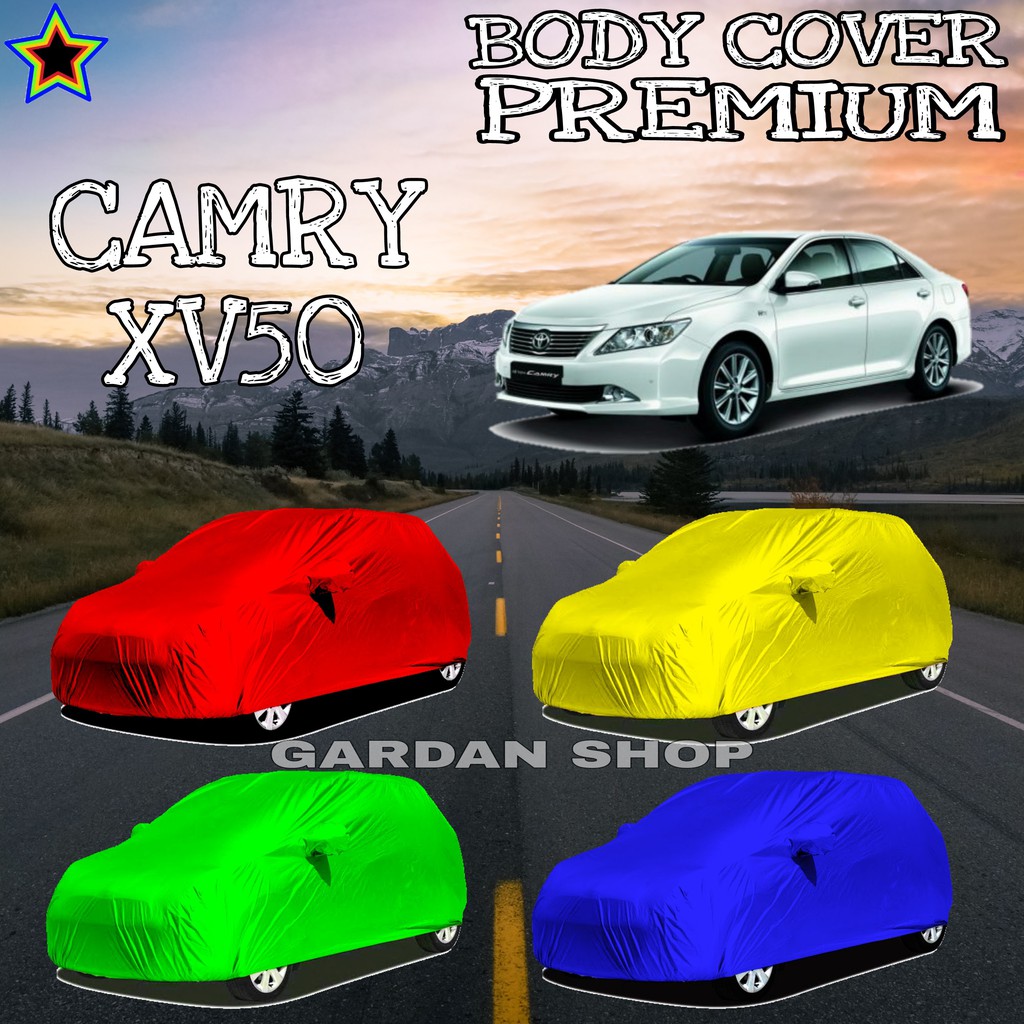 Sarrung Mobil CAMRY XV50 Polos WARNA Body Cover Camry PREMIUM