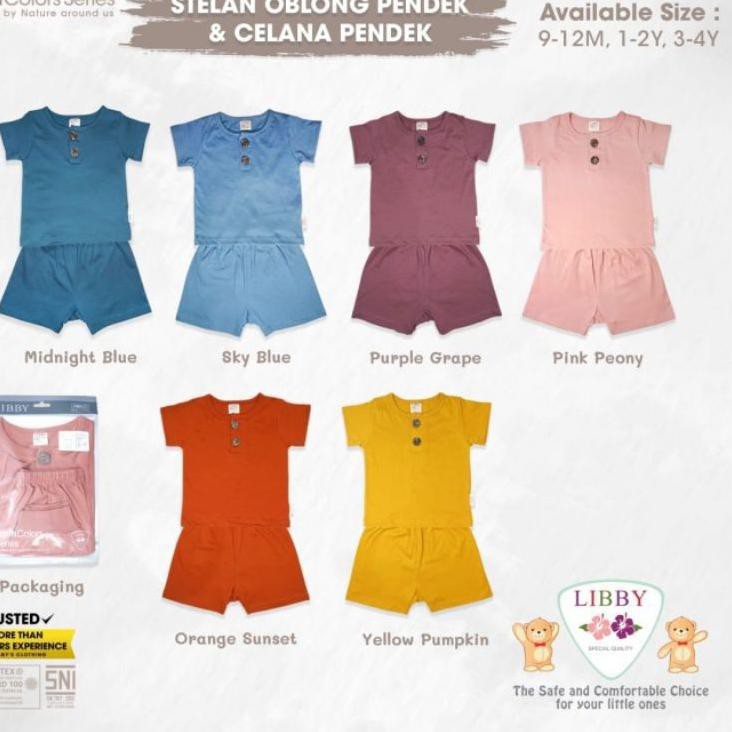 ← LIBBY EARTH COLOUR SERIES SETELAN OBLONG POLOS LIBBY ▲