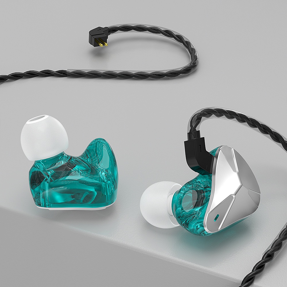 Cvj Earphone In Ear HIFI Dinamis Bahan Logam Dengan Fitur Noise Canceling Untuk DJ