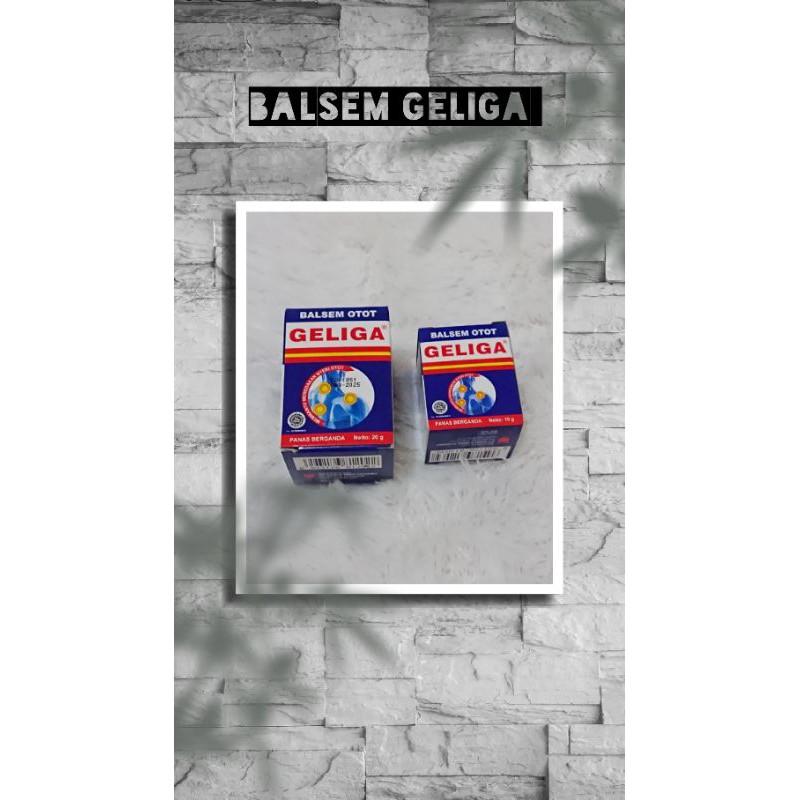 Balsem Geliga 20 gram