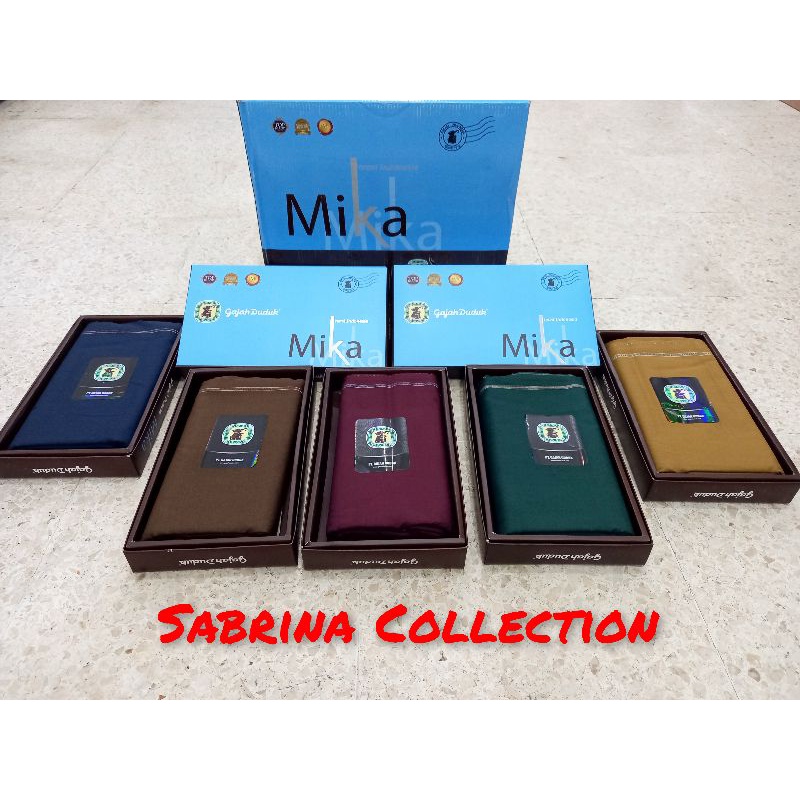 New Sarung Gajah Duduk Mika Polos Warna