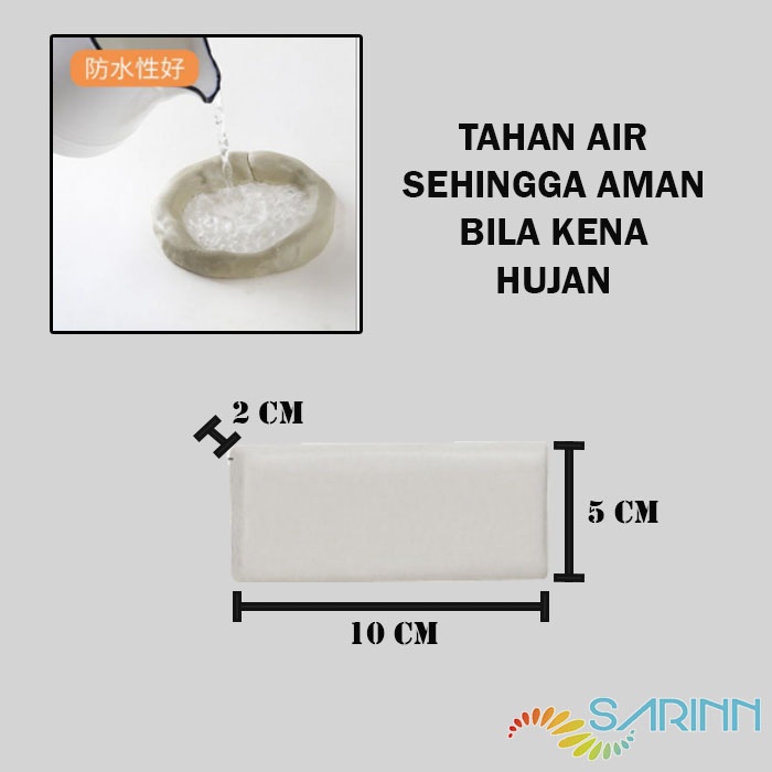 Plastisin Grade Bangunan Penambal lubang dinding selang AC tahan air Waterproof tahan panas Mudah dibentuk