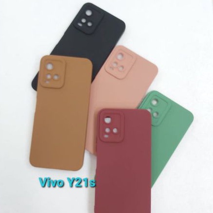 Case ProCamera Soft Matte With Camera Protector 9D Vivo Y20 Y20s Y12S Y21 Y21S Y21T Y33S Y36 4G Y36 5G