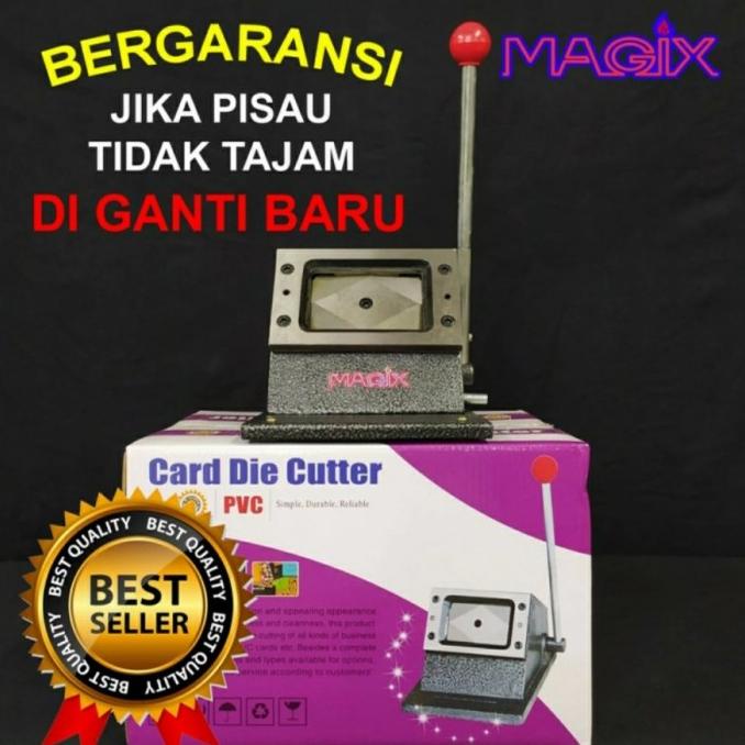 

Office & Stationery | Document Organizer | Alat Potong Plong Id Card Magix /Mesin Pon Id Card/Pemotong Kartu Nama | Best Seller