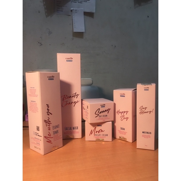 BUNDLING (DAPAT SEMUA) SKINCARE CAMILLE ORI BPOM (LIMITED EDITION) Kemasan Langka