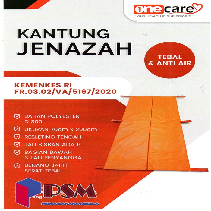 Kantung Jenazah Waterproof One Care / Kantong Mayat Body Bag