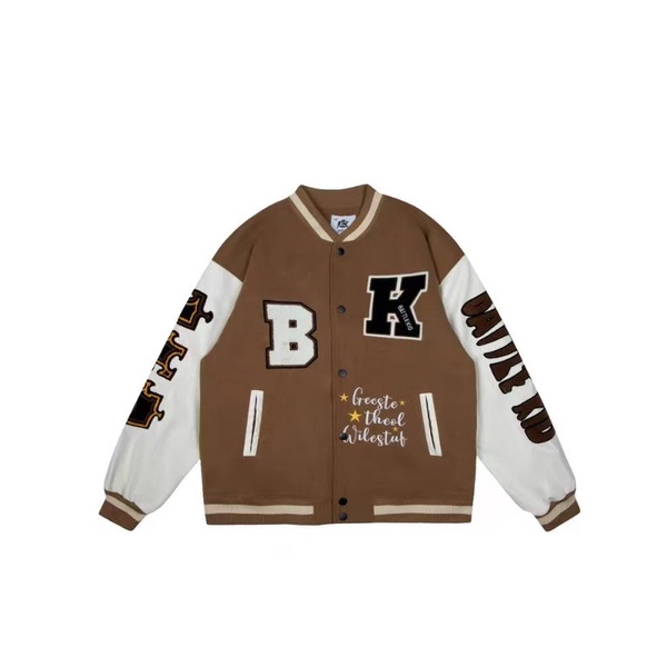 VARSITY BK JACKET BULLS VINTAGE BASEBALL BEST VERSION BK ALL BK