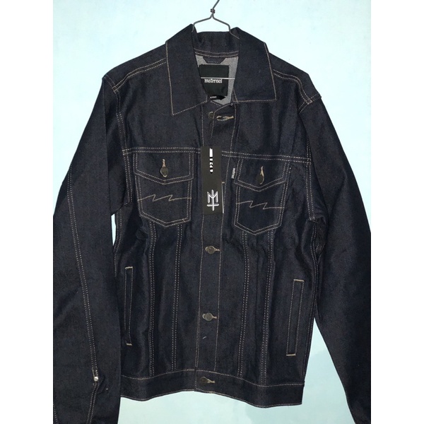 Jaket Denim Trucker Maternal Disaster