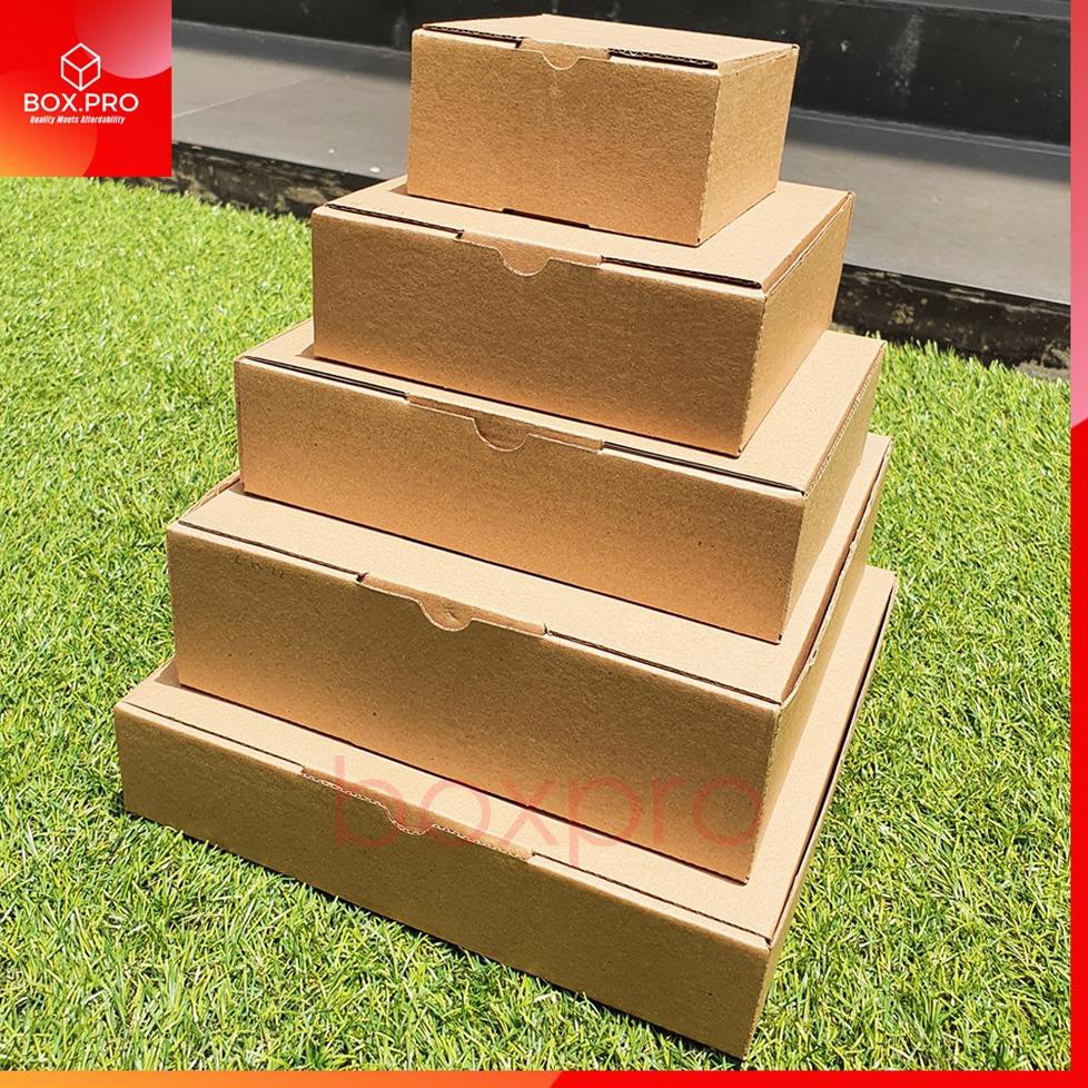 

[ART. 888] Kardus Dus uk 30x20x5 cm ( 10 pcs ) Die Cut Box Kotak Packing Aksesoris Baju Makanan Pizz