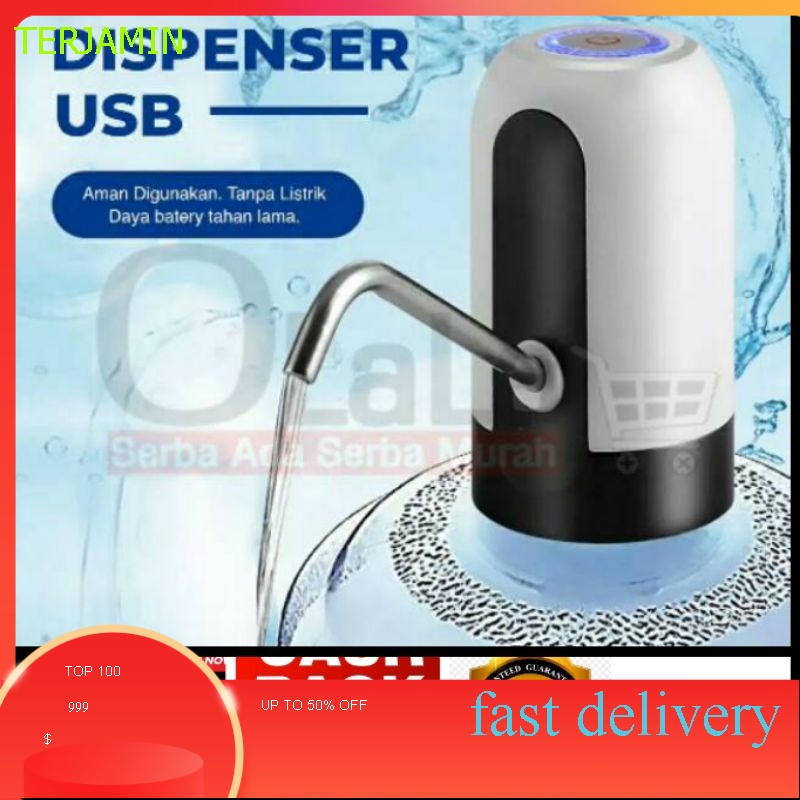 Pompa galon electrik dispenser galon usb TERJAMIN