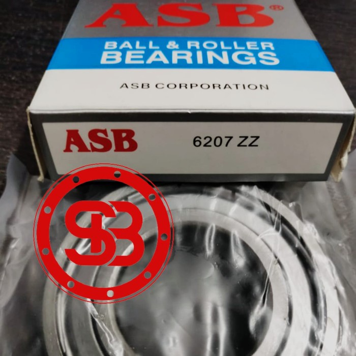 Bearing / Laker / Laher 6207 ZZ ASB