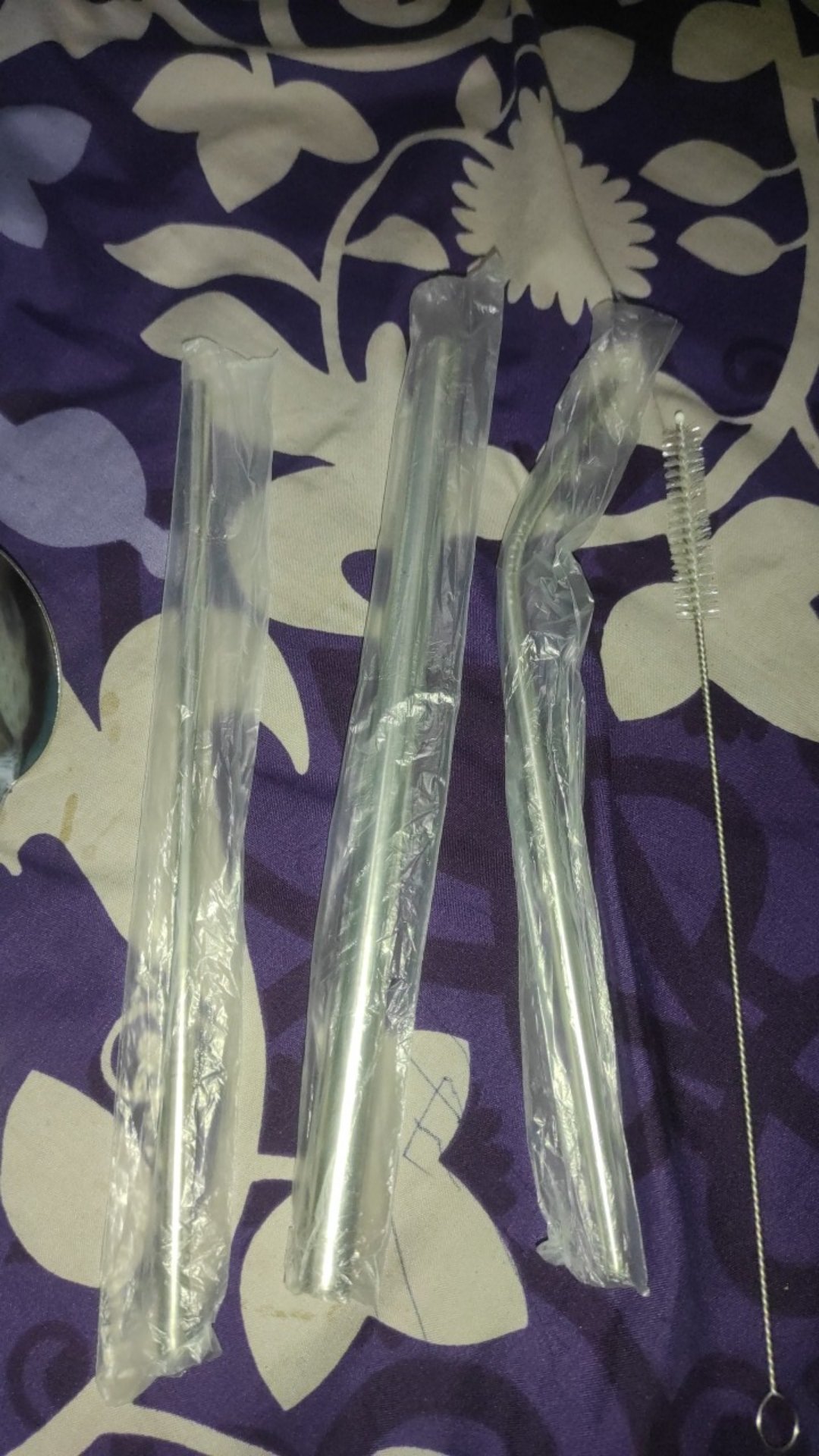 Paket Sedotan Set Dan Sendok Dengan Pouch