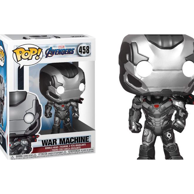 OBRAL  FUNKO POP MARVEL AVENGERS - WAR MACHINE PROMO