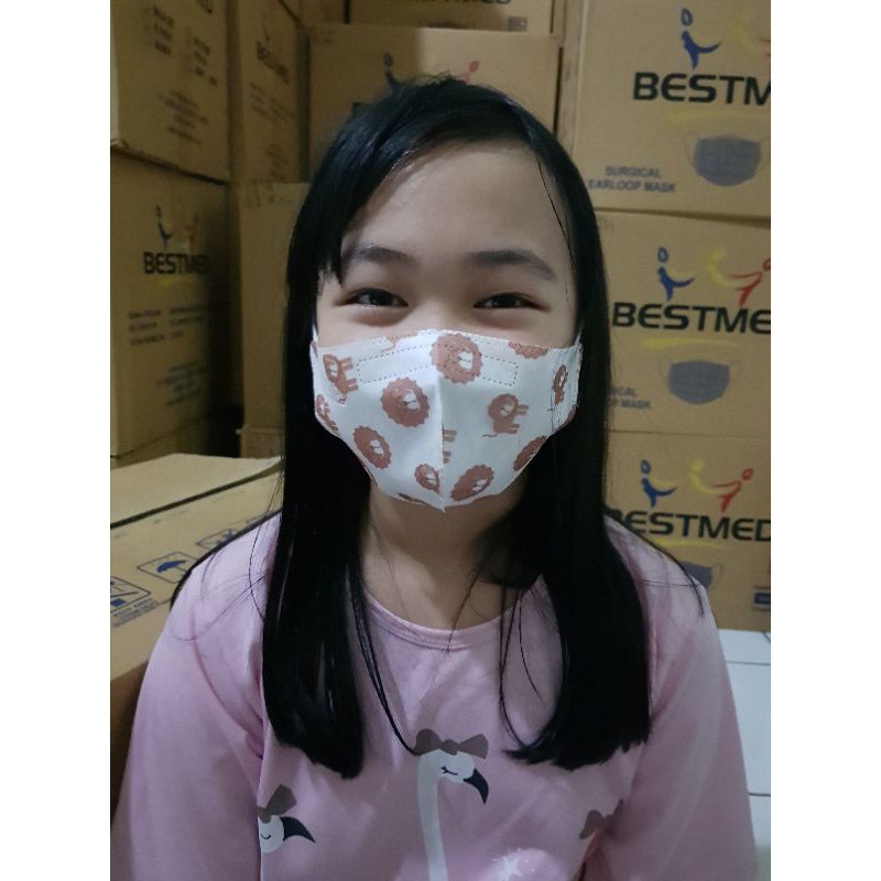 Best Med Duckbill isi 25 masker anak