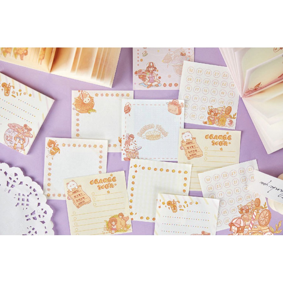 

Memo / Notes Miss Time isi 400 lembar - Kucing