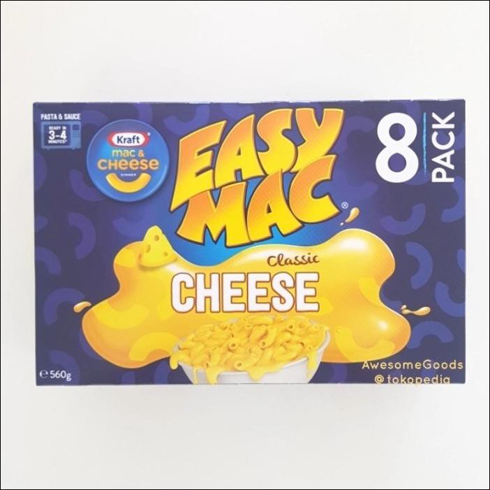 

KRAFT AUSTRALIA EASY MAC CLASSIC CHEESE 8 PACK