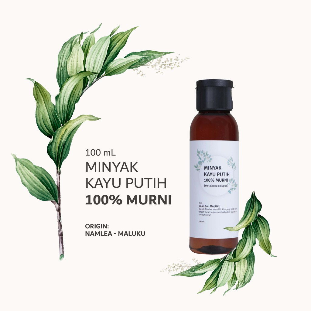 100ml Minyak Kayu Putih 100 Murni Cajuput Namlea Maluku Shopee Indonesia