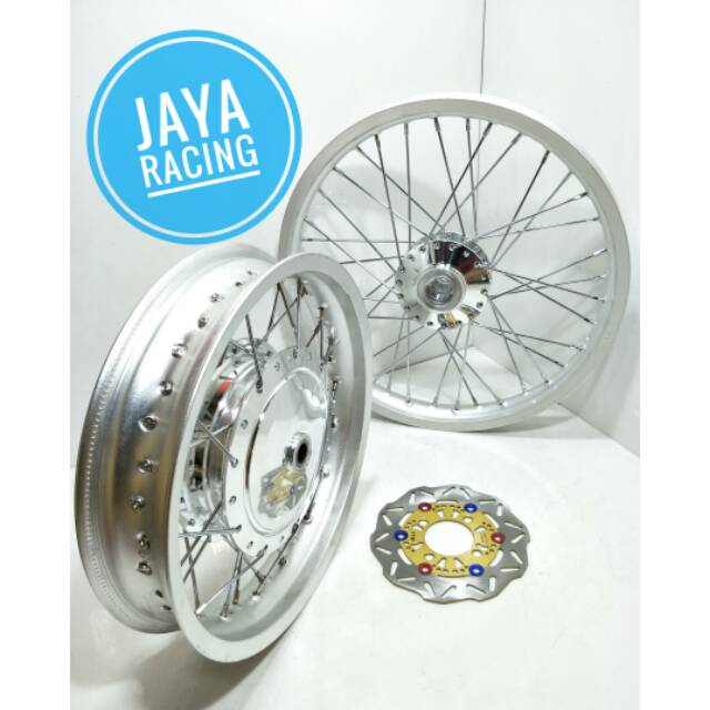 Velg ring 14 lebar 185 ring 17 Lebar 185 Model KLx 150 Beat street - Vario 110 sepaket komplit