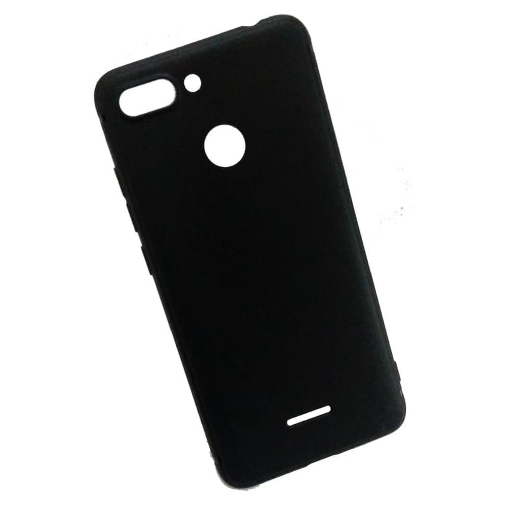 Sofcase Slim Matte Xiao Mi Redmi 6 Redmi 6 Pro dan Redmi Note 6 Pro Silikon Black Case Hitam Jelly