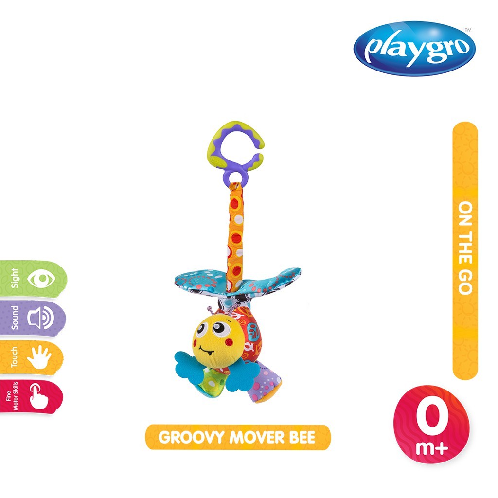 Playgro Groovy Mover Bee - Mainan Bayi