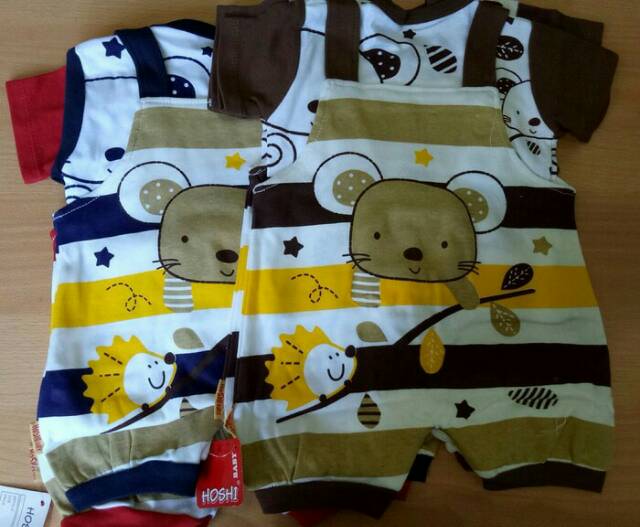 Baju jumper bayi baju kodok 2pc 3D karakter cute mouse