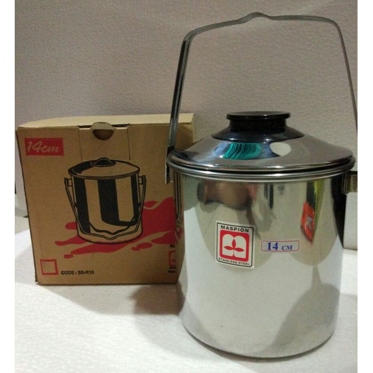 Maspion Rantang Tunggal Stainless 14 cm