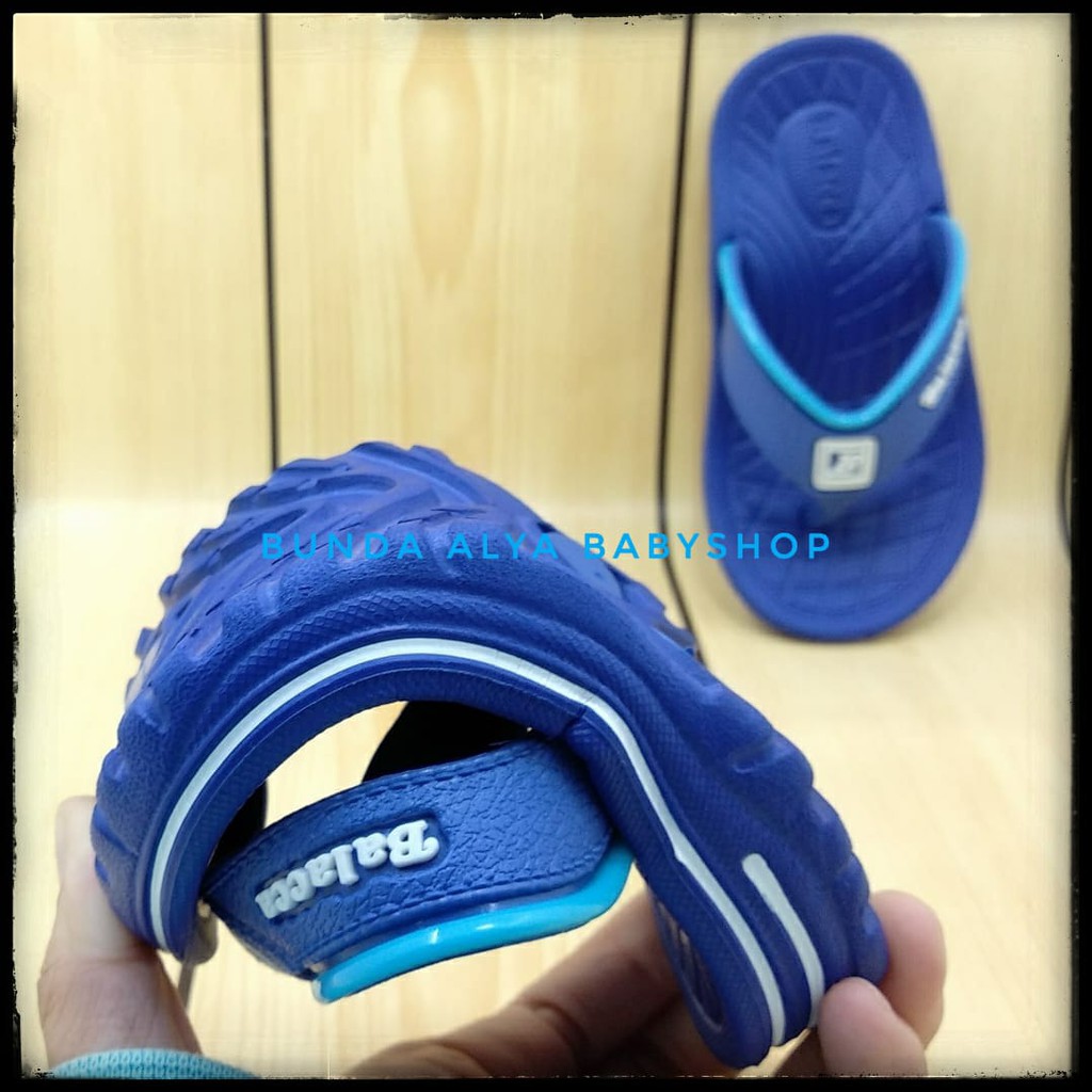 Sendal Anak Laki Jepit Umur 3 4 5 6 Tahun Karet Anti Licin BIRU - Sandal Anak Cowok Karet Anti Licin Size 23 - 33