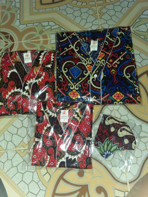 Piyama Batik Couple Anak-dewasa Size 1-xl