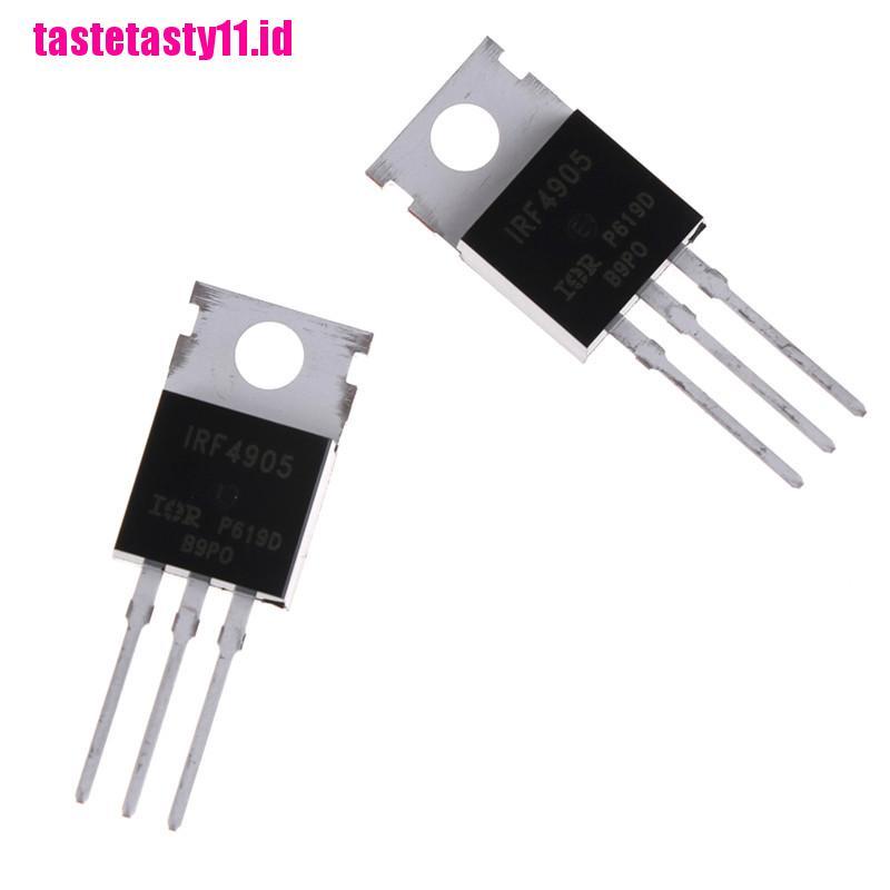 【TTID】10pcs IRF4905 IRF4905PBF Power MOSFET 74A 55V P-Channel IR TO-22