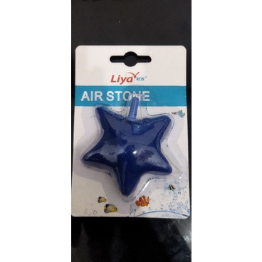 Batu Pemecah Gelembung Udara Airstone Liya model Bintang dan Kerang