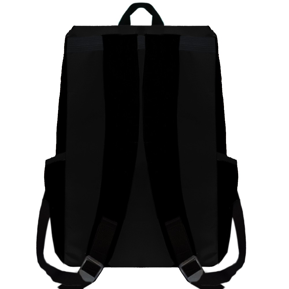 SHOPEE 6.6 SUPER SALE!! Metric Tas Ransel Korean Style New Design Mi3M High Quality - Black