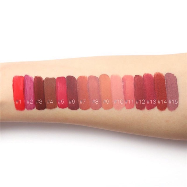 Official Distributor Focallure Matte Waterproof Lipstick FA24 Liquid Lipstick Long Lasting