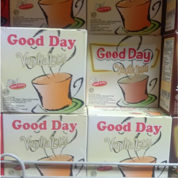 

Good Day Vanilla Latte 3 In 1 Box Isi 5