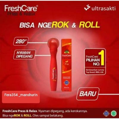 FRESH CARE Minyak Angin Aromatheraphy Roll On 10mL | aroma terapi gosok freshcare