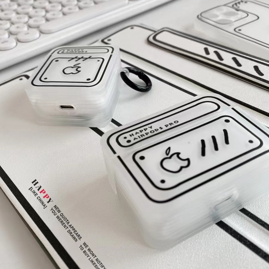 Case Pelindung Bahan Silikon Tahan Banting Untuk AirPods 1 2 Pro Gen 3