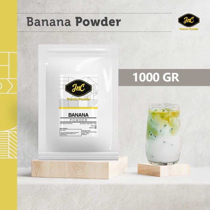 

JNC BANANA SILVER POWDER 1KG