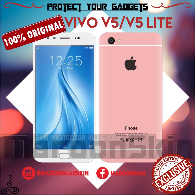 Garskin Vivo v5 v5 lite - iphone rose gold