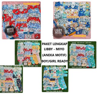  KODE 575 Paket LIBBY  MIYO Newborn MOTIF  Terbaru  31 pcs 