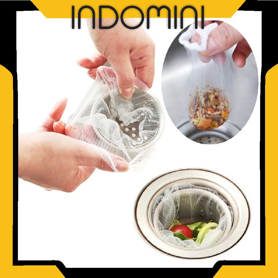 INDOMINI R572 Kain Jaring Halus / Jala Saringan Air Wastafel Dapur Anti Mampet Net Filter