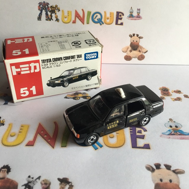 Tomica Toyota Crown Comfort Taxi