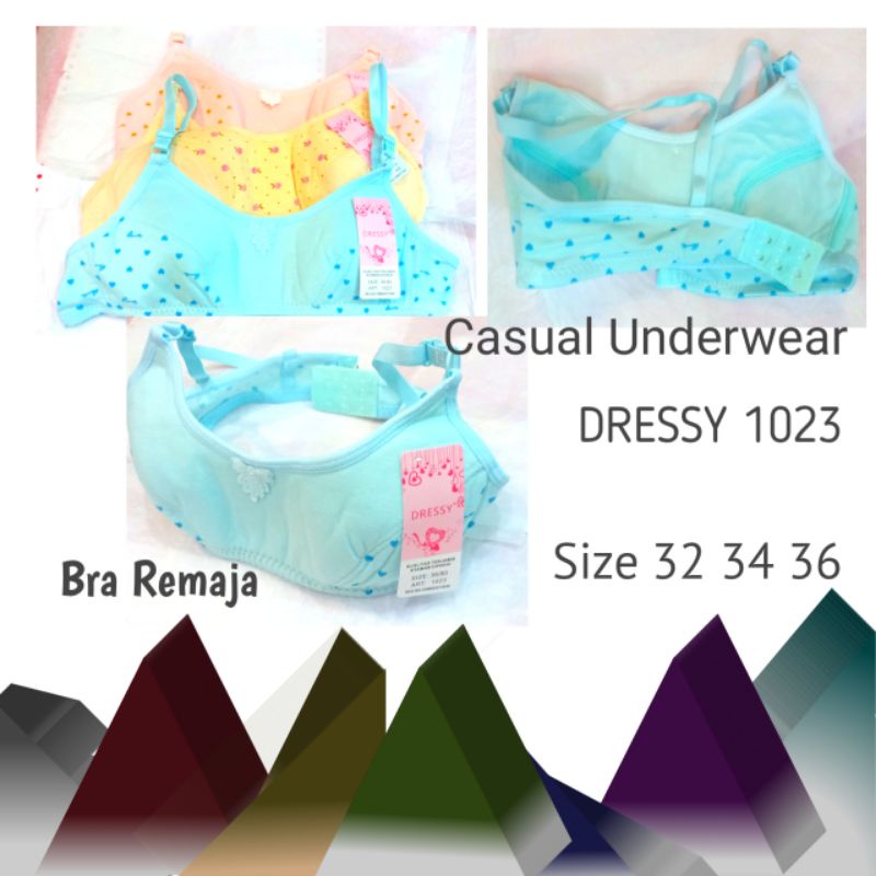 SPORT BRA REMAJA BH REMAJA DRESSY 1023 QUALITAS LEBIH HALUS