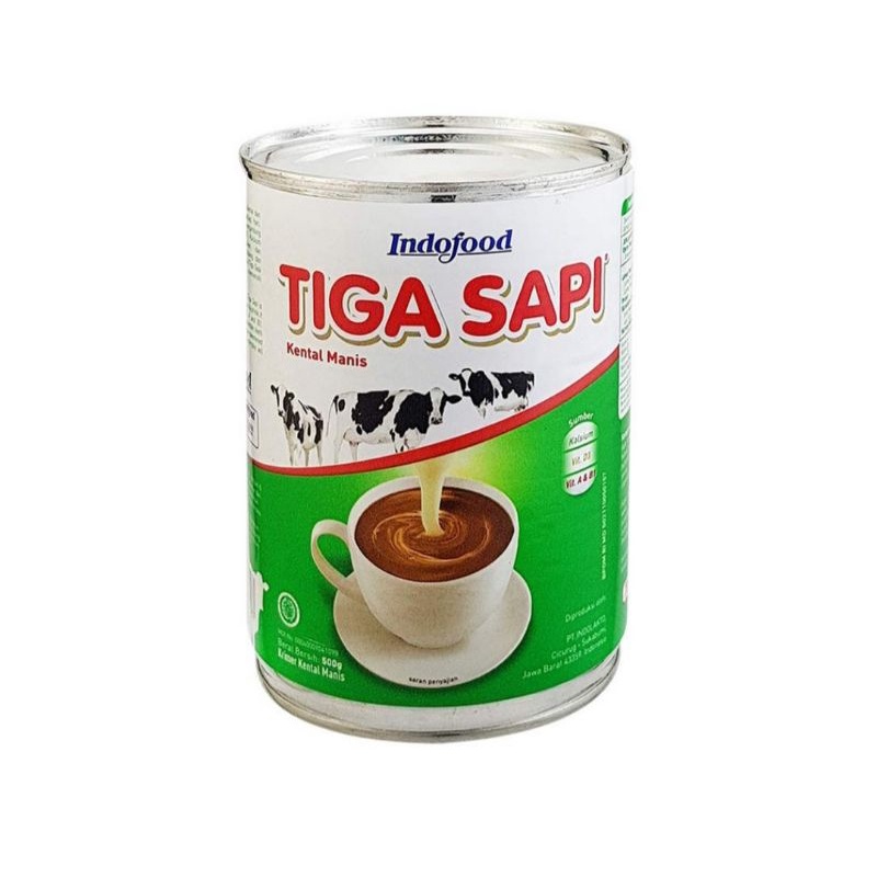 

Susu Kaleng Tiga Sapi 490gr