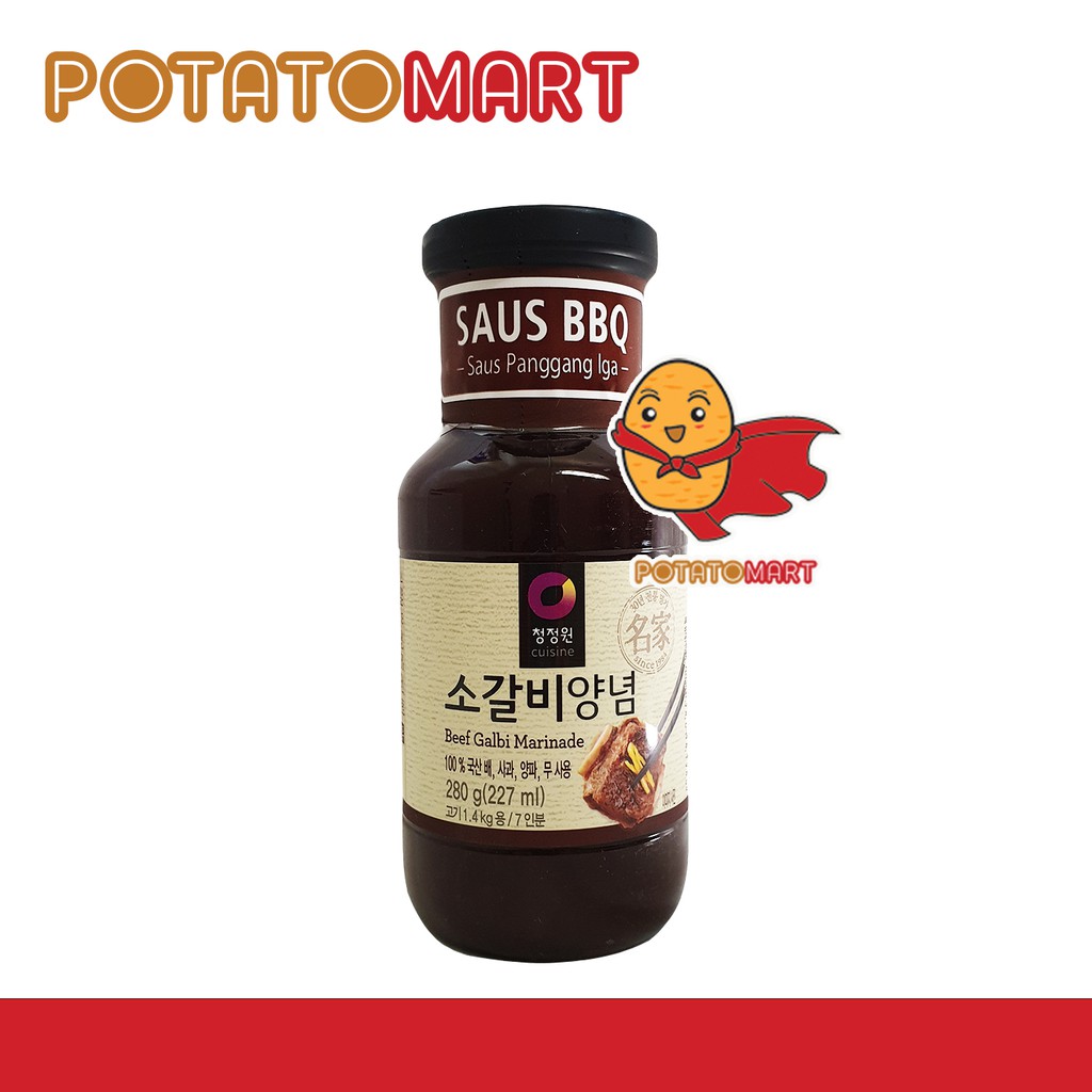 

Daesang Chung Jung one Beef Galby Marinade 280 g - Saus Kalbi Korea