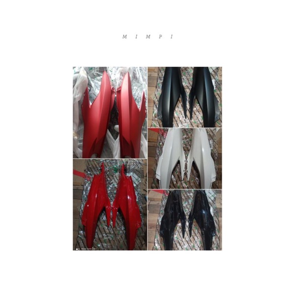 Caver bodi belakang kiri kanan Vario all new LED caper.bodi kankir.bodi belakang kanan kiri Honda Va