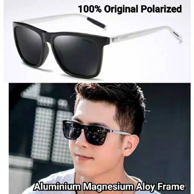 Kacamata Pria Wanita Anti UV 400 Original Aoron  P-387 Polarized Sunglass