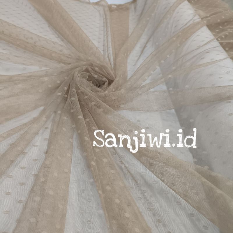 Kain Tile Polkadot/Kain Tille Dot/Soft Tulle-Coksu