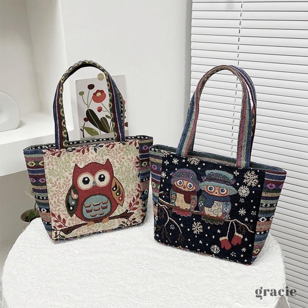 SMALL / KECIL Resleting Tote Bag Canvas Wanita / Tas Pantai Kanvas / Canvas Bag Import / Tas Sekolah