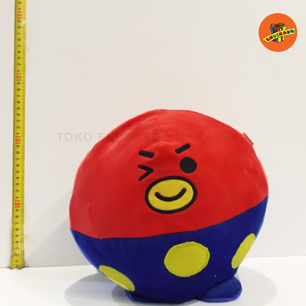 BONEKA BTS BT21 BALL - Boneka BT21 bola