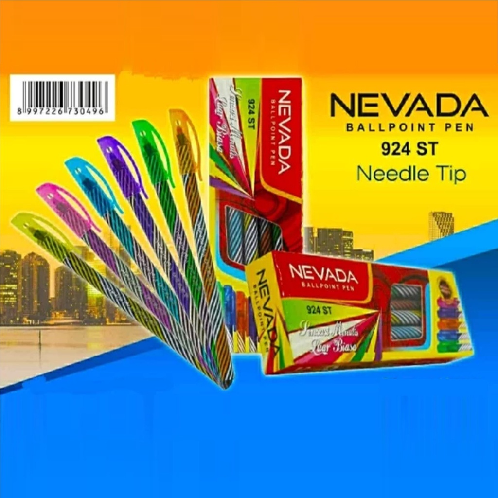 

Pulpen BallPoint Belang Ulir Lilin Nevada