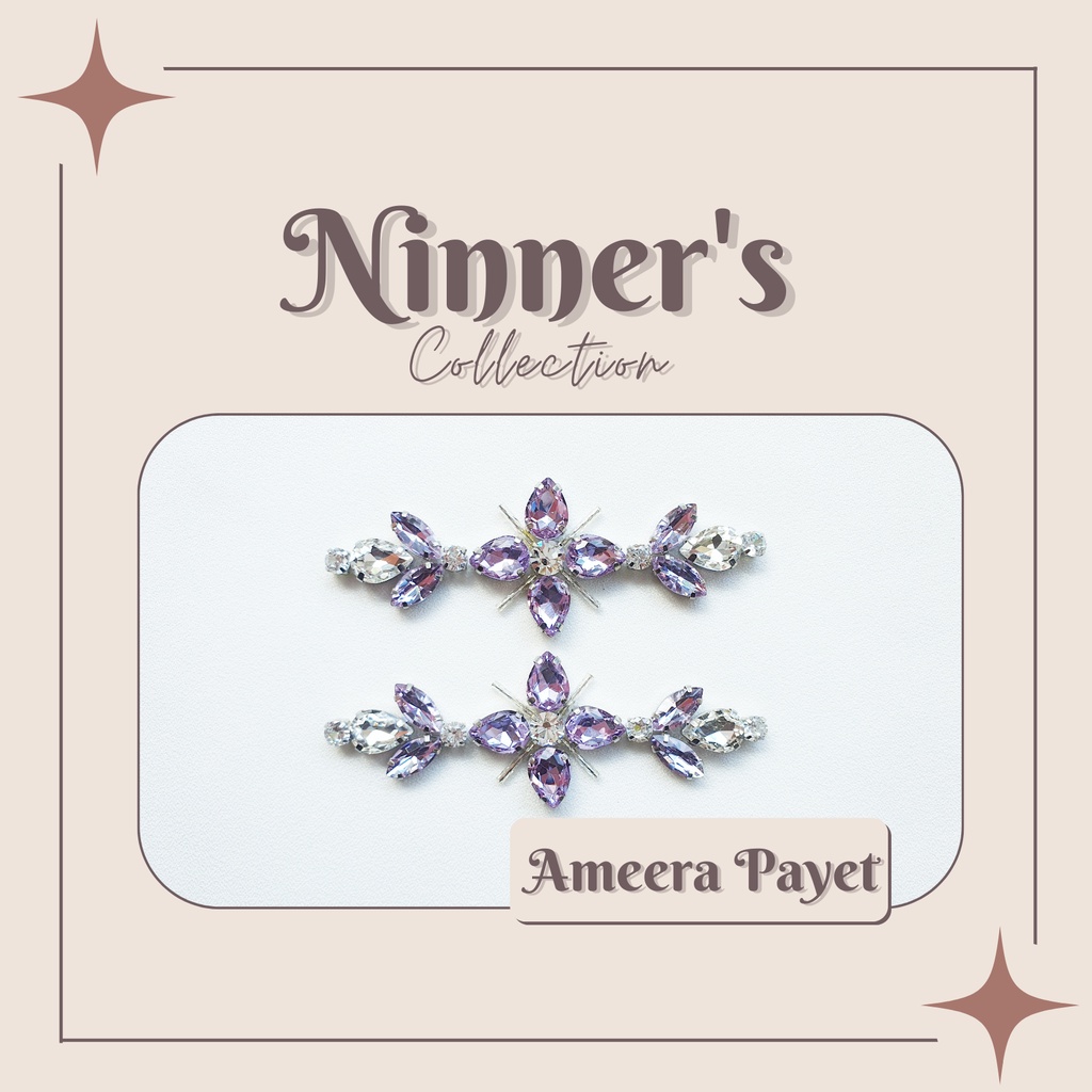 Ameera Belt [ Payet Pinggang | Payet Rangkai | Belt Payet | Payet Kebaya ]